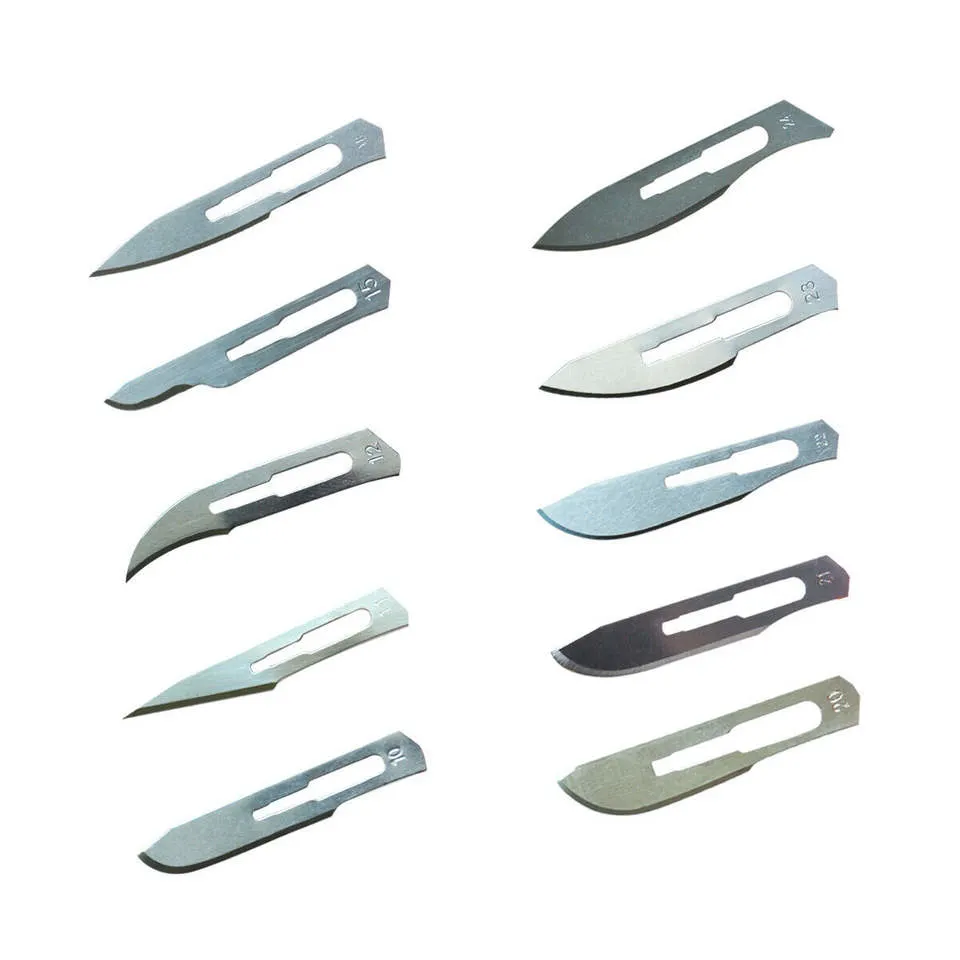 Carbon Steel Surgical Scalpel Blade Price 10 11 12 13 14 15 16 17 18 19 20 21 22 23 24 25 Surgical Blade 15