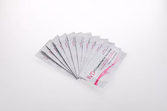 OEM サービスが利用可能 Singclean ワンステップ HCG 妊娠迅速検査キット (ストリップ、カセット、ミッドストリーム)