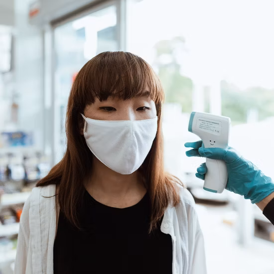 医療用臨床ポータブルデジタルレーザー温度非