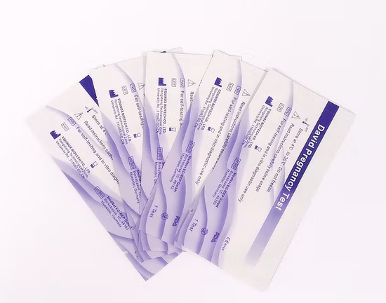 OEM パッケージ CE FDA 510K 承認 HCG 正確なワン ステップ ラボ妊娠検査ストリップ キット